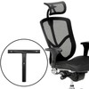 Household T Shaped Swivel Chair Back Support Rod Sturdy Stable