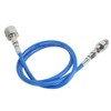 1m/3.3ft Soda Water Adapter Hose Kit Blue W21.8‑14 CO2 Hose