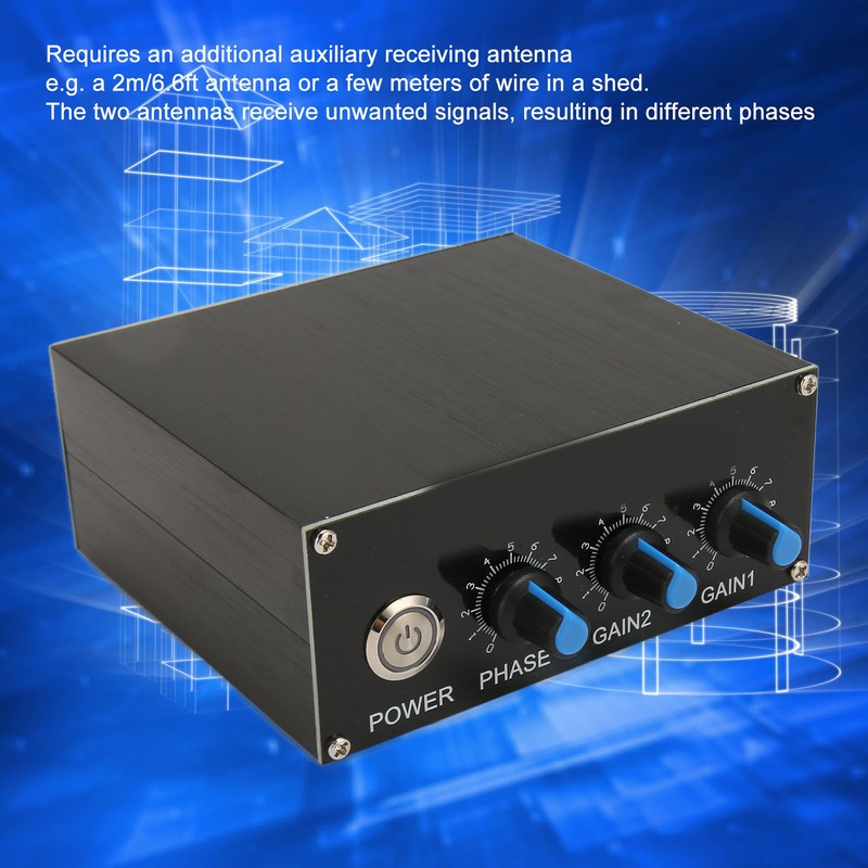 QRM Eliminator X Phase HF Bands Built in PTT Control