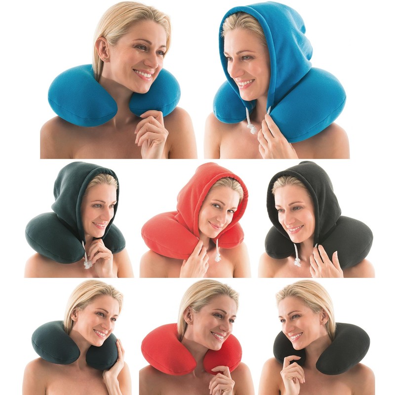 CelinaTex Nuca Neck Pillow with Hood 32 x 31 cm