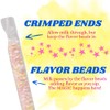 Dippin’ Dots Magically Flavored Milk Straws - Cotton Candy, 4-Pack