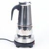 Xuthusman 200ml/300ml/450ml Mocha Coffee Pot+Electric Stove Espresso Coffee Maker Stainless