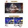 Erisin 150° Fisheye AHD CVBS Car Rear View Backup Front