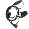 Walkie Talkie Headset Intercom 2 Way Radio Black Earphones Universal