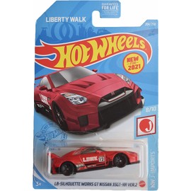 Hot Wheels LB-Silhouette Works GT Nissan 35GT-RR Ver.2 - Jimports 8/10 rojo 204/250