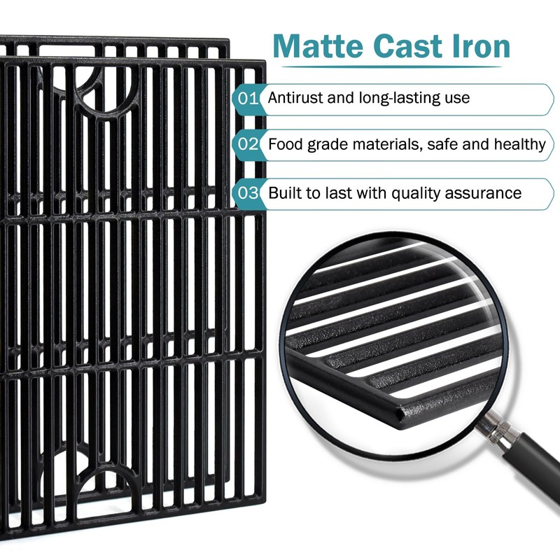 Criditpid Grill Grate Replacement for Nexgrill 4 Burner 720-0830H 720-0783E,