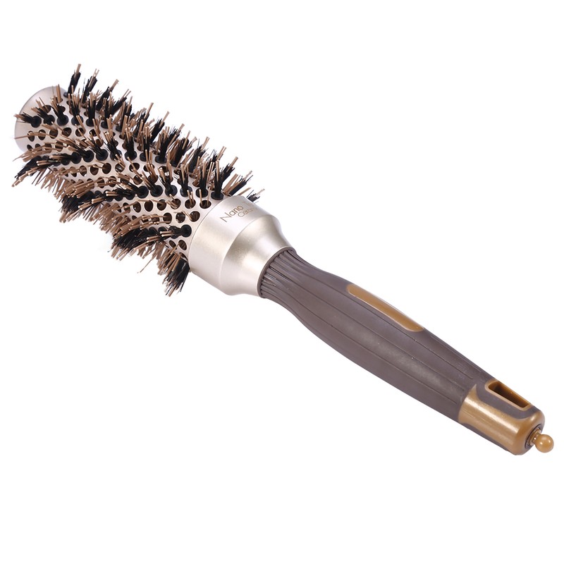 Anti Static Nano Ceramic Ionic Hair Styling Comb with Retractable