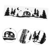 Alipis Trees Graphic Car Decal Sticker for Rv and Outdoor