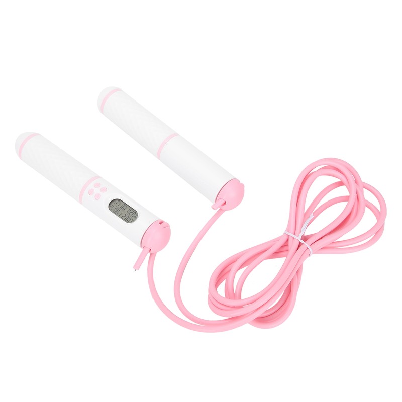 Skipping Rope Electronic Counting Jumping Rope Sports Exercise Fitness Equipment(White