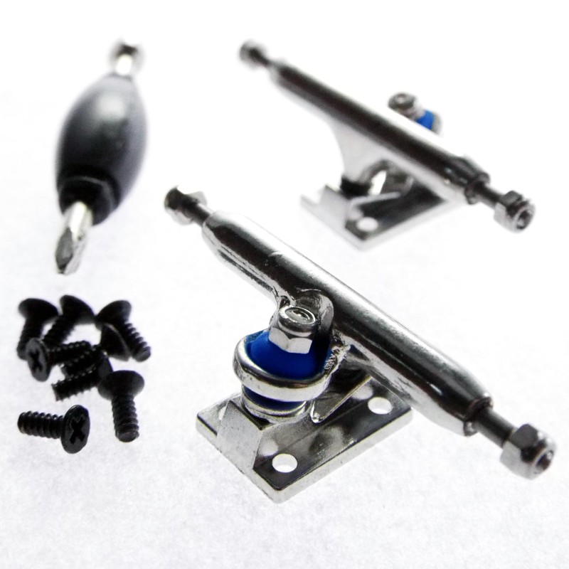 P-REP V2 Performance Fingerboard Trucks (32mm, Chrome)