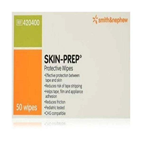 Smith & Nephew - 420400 Skin-prep Protection Dressing Wipes -