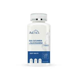 Arctica Food Sea cucumber & Glucosamine Complex Capsule, Joint Health, 600 mg × 120 caps (1)