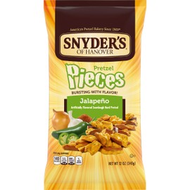 Snyder's Of Hanover Pretzel Pieces, Jalapeno, 12 Oz