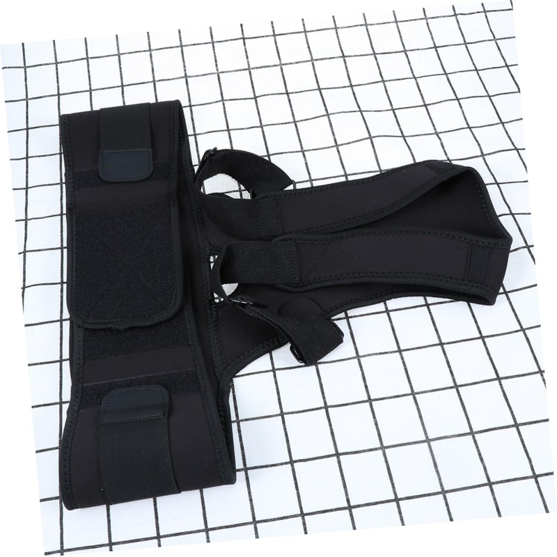 GLEAVI Posture Brace for Men Women Black Clavicle Support for
