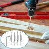 Meng Jiaran 4pc Self-Centering Drill Bit Set, 1/4" Hex Shank
