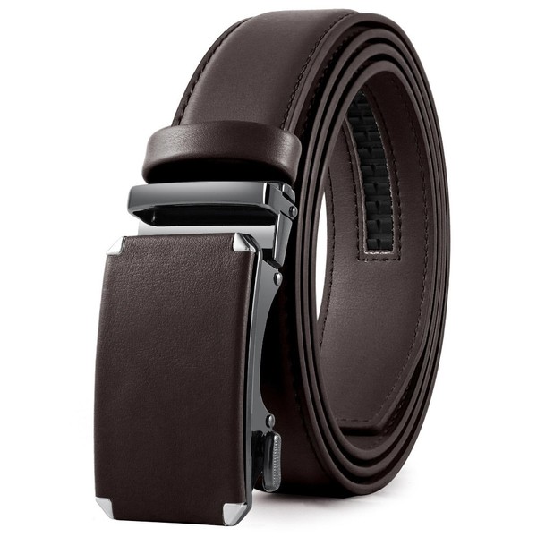 GAEKEAO Ratchet Belts for Men Dress Casual 1 3/12" Adjustable