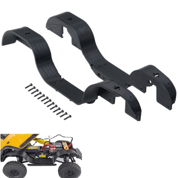 RC Mudguard Mudguards Plastic Fender Crawler Mudguards for 1/24 RC