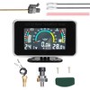 Domary 3-in-1 Car LCD Meter Digital Oil Pressure Voltage Water