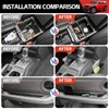 Utiiy Center Console Organizer for 2024 2025 Jeep Wrangler JL