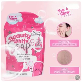 You Glow Babe Beauty White Soap by You Glow Babe, 5 Bars x 70g