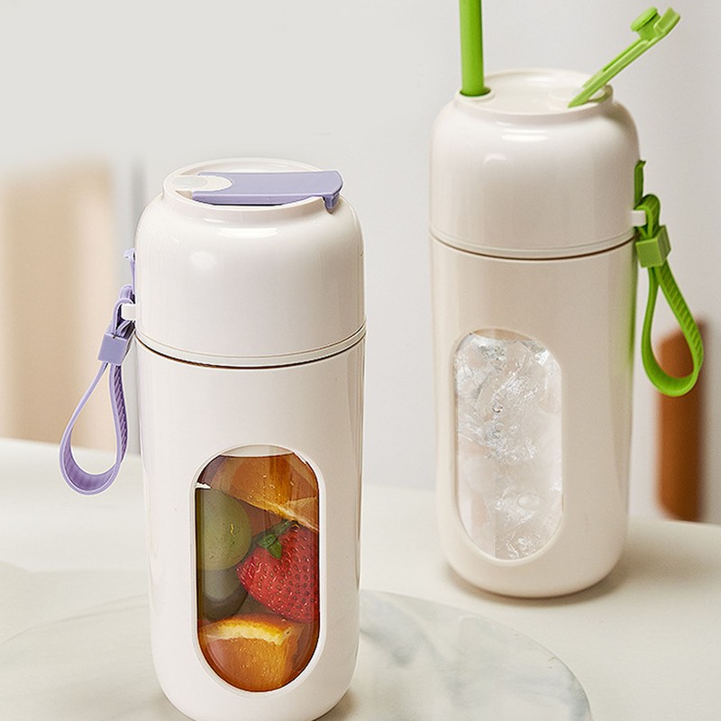 Portable Blender USB Rechargeable 12 Steel Blades Mini Blender Cup