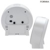 Formia(フォルミア) Table Clock Alarm Clock Easy to Read Continuous Second