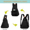 Pickleball Bag, Tactical Pickleball Backpack for Women Men, Adjustable Sling