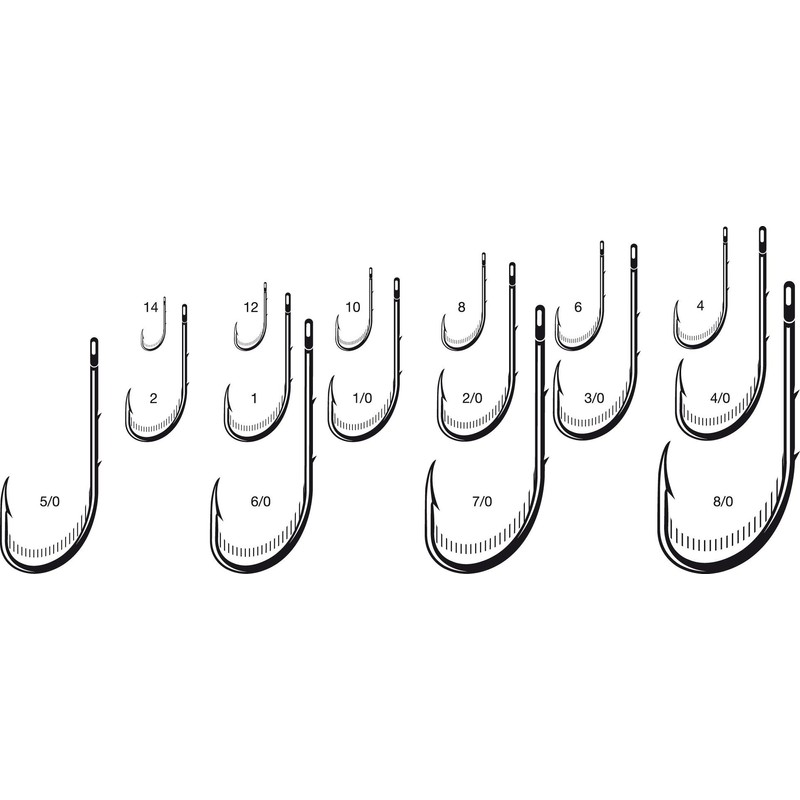 VMC SALTWATER HOOK FAULTLESS 9291 - by 10, N°6