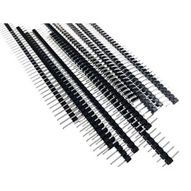 40-Pin Male Header 0.1" 2.54mm Breadboard PCB Breakaway Strip Connectors for Arduino and DIY (10 Piece Package)