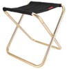 Folding Camp Stool Aluminum Alloy Portable Foldable Chair Seat for