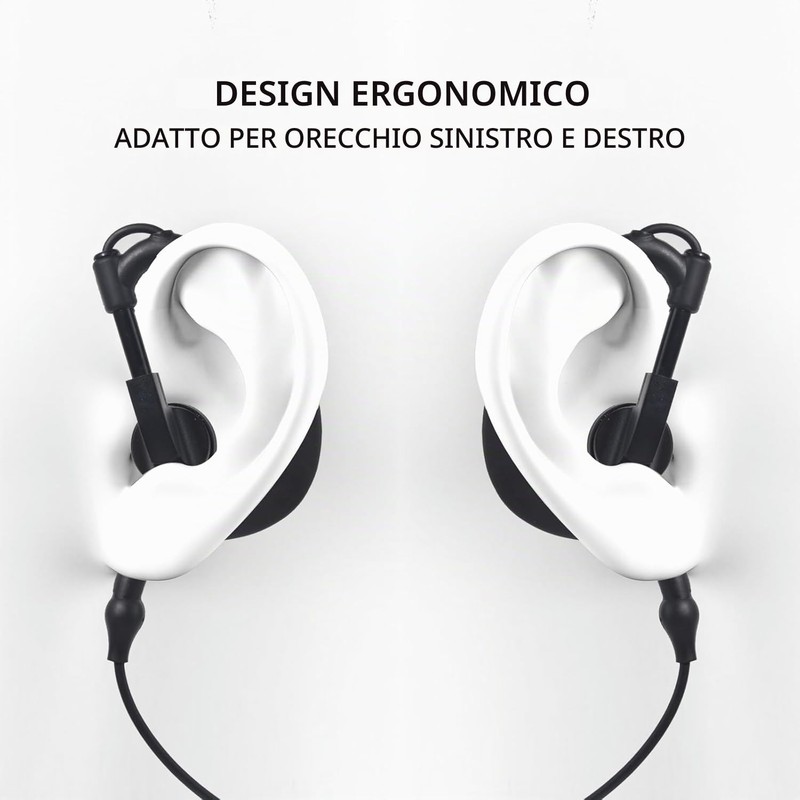 UAYESOK | Cuffie PTT a forma di G | 2