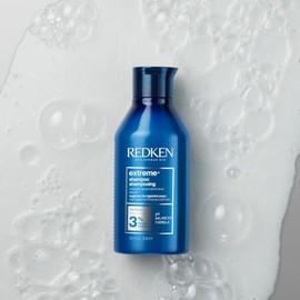Redken Shampoo Extreme 300ml y Tratamiento Termoprotector Extreme Play Safe 200ml | Shampoo fortificante y reparador para cabello dañado | Termoprotec