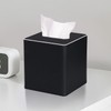 KINGFOM Cube Tissue Box Cover, Decorative Tissue Box Holder for