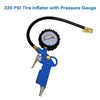 OKSTENCK Auto Tire Inflator with Pressure Gauge 220 PSI Dial