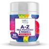 A-Z Multivitamin and Minerals Tablets, Vitamins for Men's and Women's,