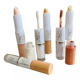 Favorbeauty 1 Set De Corrector Doble En Barra Y Liquido Maquillaje