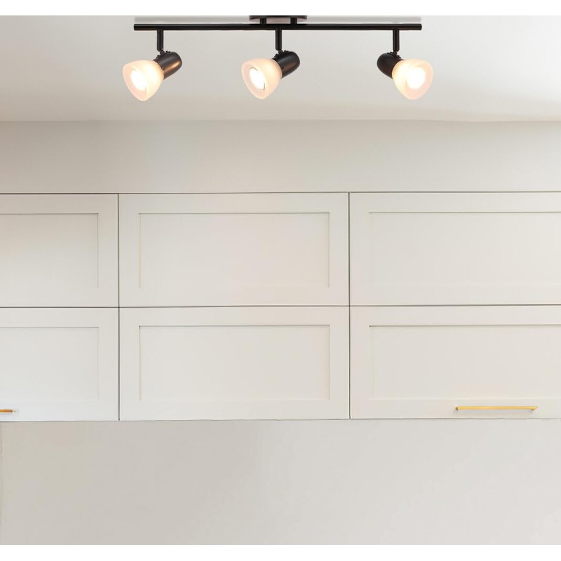 XiNBEi Lighting Track Light, 3 Light Kitchen Ceiling Light with