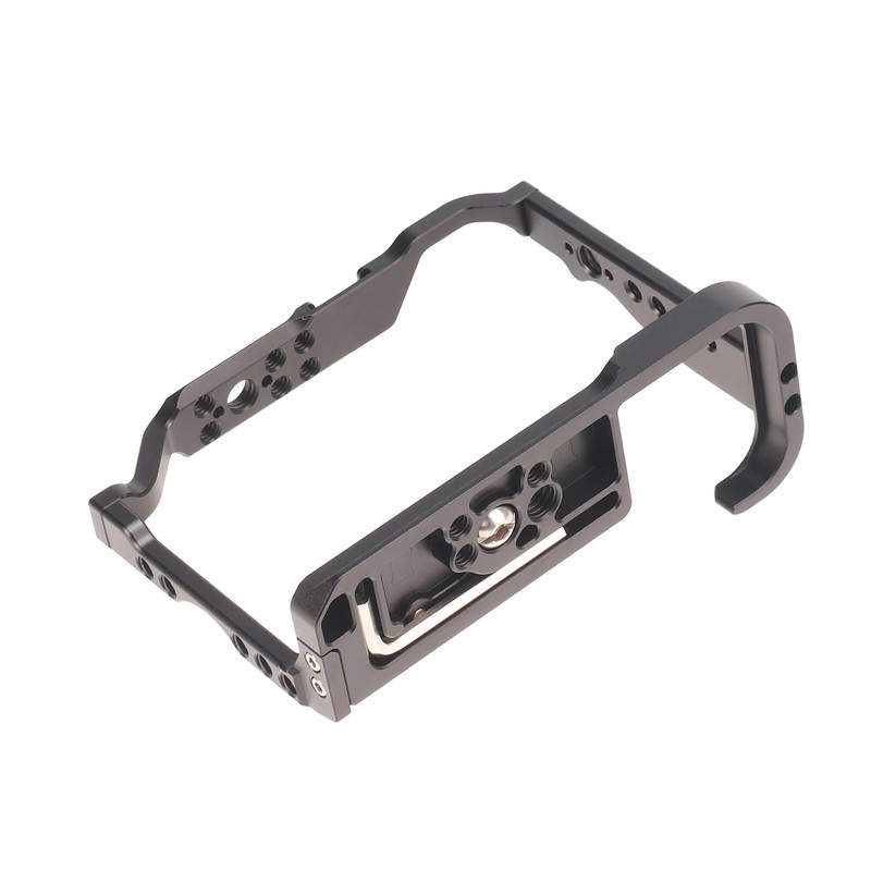 EOS R8 Camera Cage with Top Carry Handle, Hersmay Aluminium