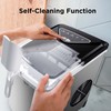 Silonn Countertop Ice Maker, 9 Ice Cubes in 6 Mins,