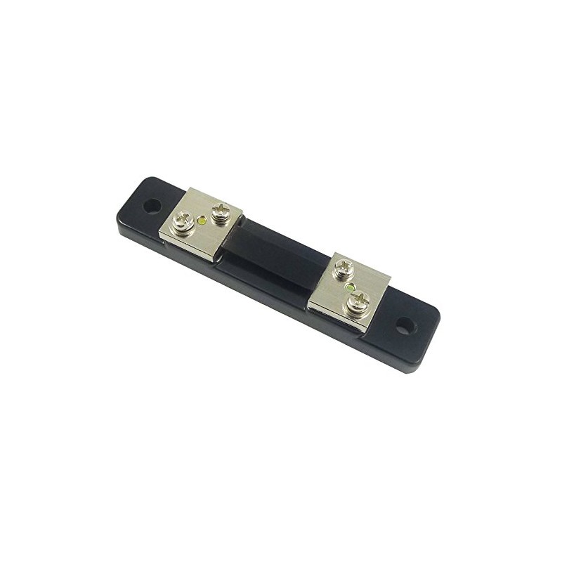 EasyWordMall 2 Pieces 50A 75mV Ammeter Shunt Resistor for DC