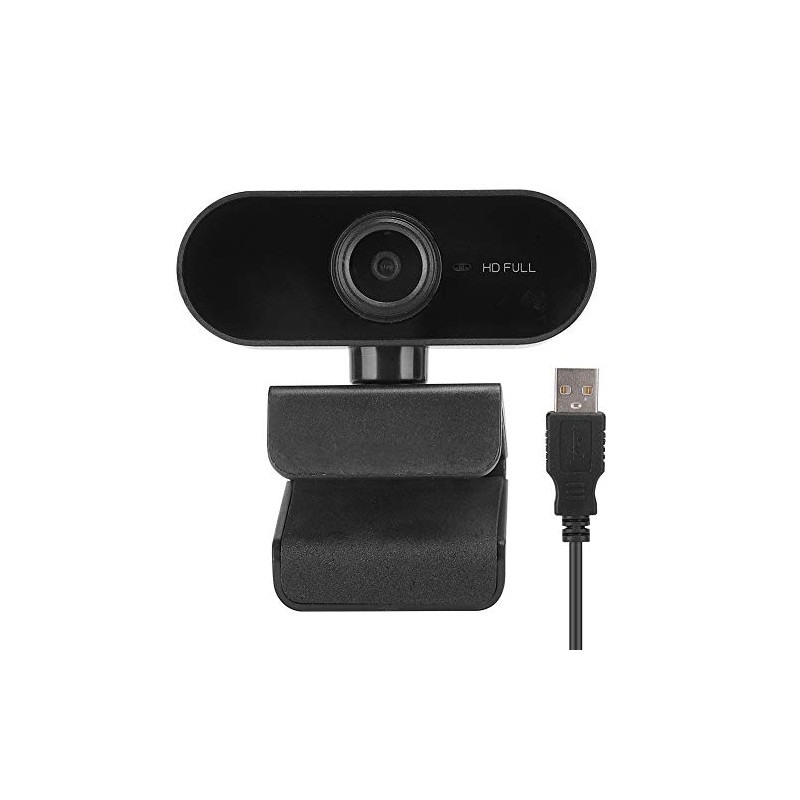 Webcam Web USB, Cámara de Computadora Full HD 2MP/30fps 1080P,