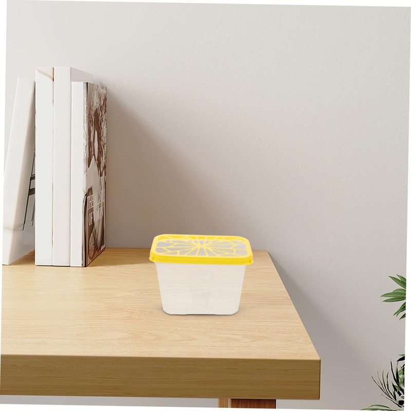 KICHOUSE 4pcs Large Room Dehumidifier Box Moisture Absorber Replacement Container