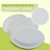 Green Earth, 10-Inch, 125-Count, Compostable Plates, Natural Bagasse (Sugarcane Fiber),