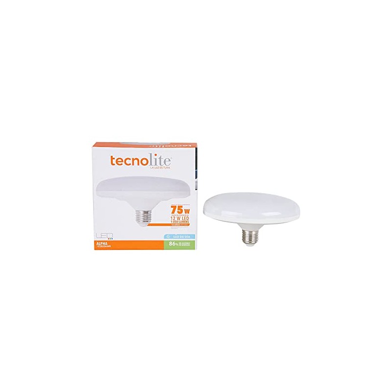 Tecnolite - Lamp Circular LED 12W100-240VE271050LM, Iluminación Interiores