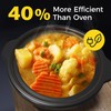 Sunvivi Dual Slow Cooker, Buffet Server & Warmer with 2