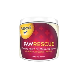 Paw Rescue by Petzooli, All Natural, Protective Balm for Paws and Hooves, 16oz