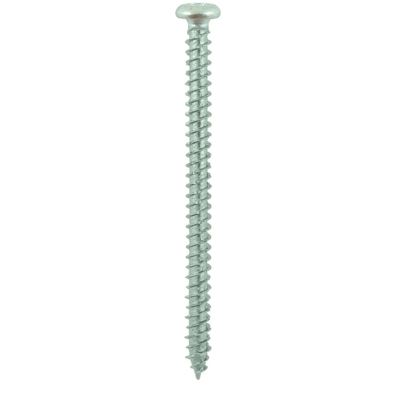 TIMCO Multi-Fix Pan Head Masonry Screw - Silver - 6