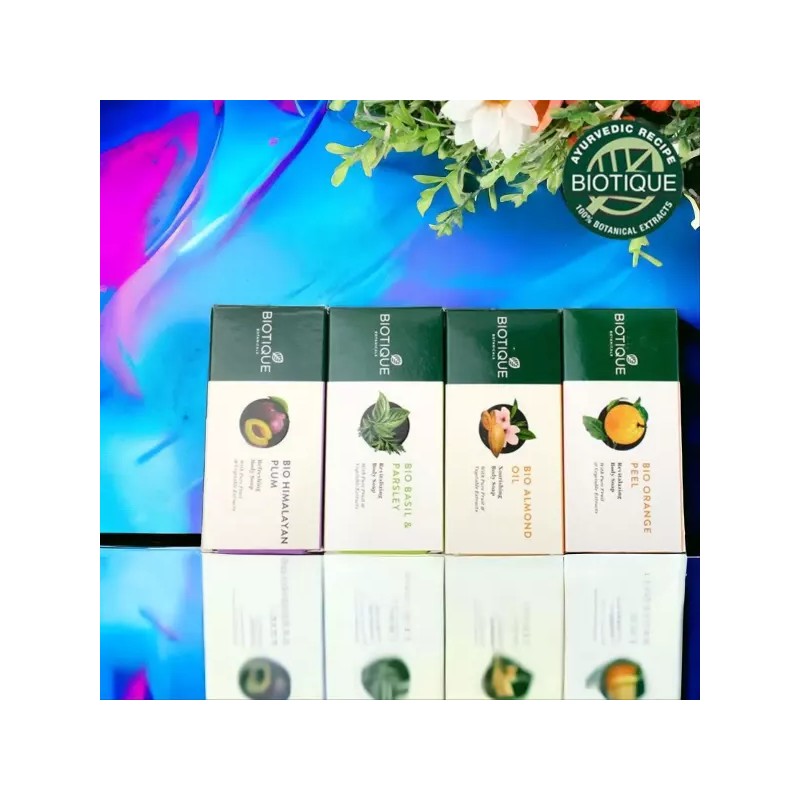 Biotique 인도 바이오티크 랜덤 미용비누 클렌징 세안제 5개 [■대량주문(100개이상 주문시