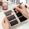 708 Pieces Cluster Lashes Kit, 30-40-50-60-80-100D Fluffy Russian Lashes Extensions,