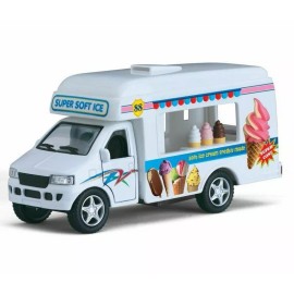 Kinsfun Display Ice Cream Truck 5" KS5253D Pull Back Action
